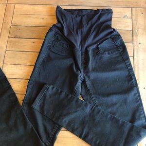 Skinny Black Maternity Pants
